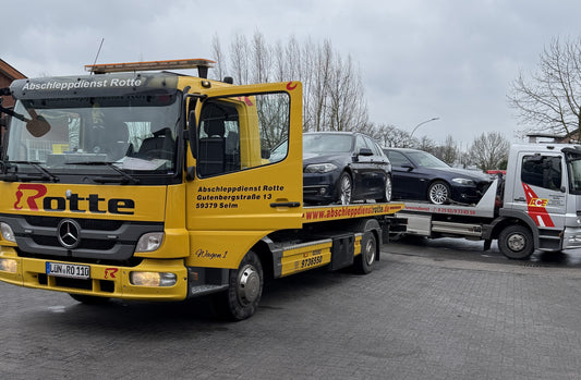 Abschleppdienst im Doppelpack